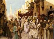 Arab or Arabic people and life. Orientalism oil paintings  507 unknow artist
